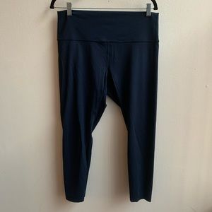 Lululemon Navy Wunder Under Size 14